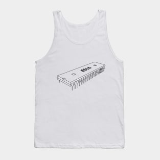 6510 Microprocessor Chip Tank Top